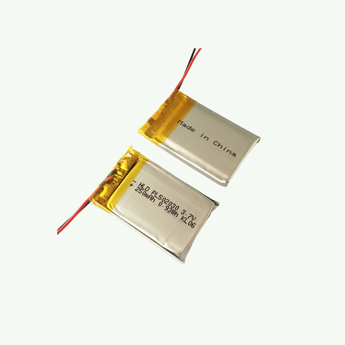 KC認證數(shù)碼產品聚合物鋰電池HLP502030-250